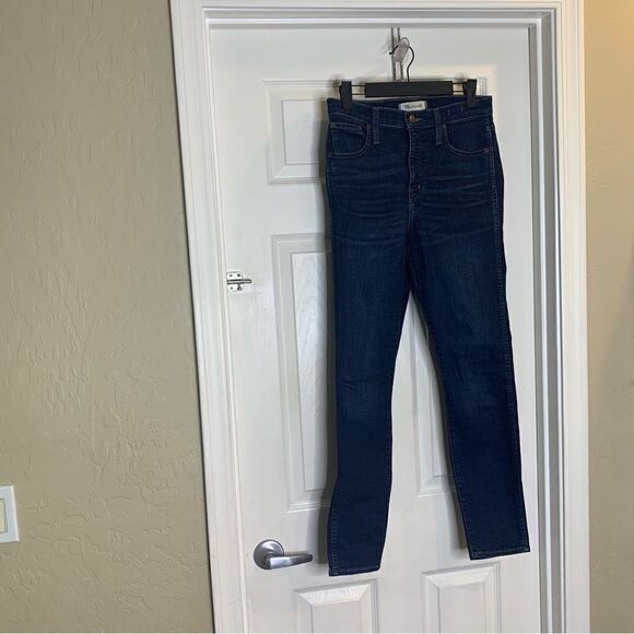 Madewell 10” High Rise Skinny Jeans Size 26 - Picture 5 of 10